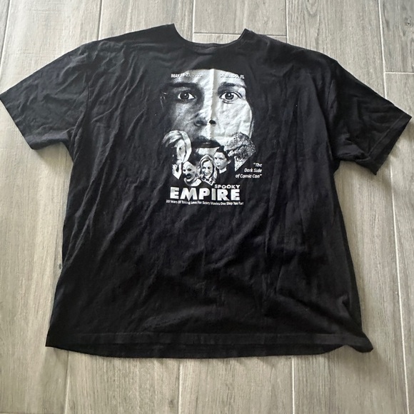 Tops - May 2023 Spooky Empire Orlando black T-shirt size 3XL